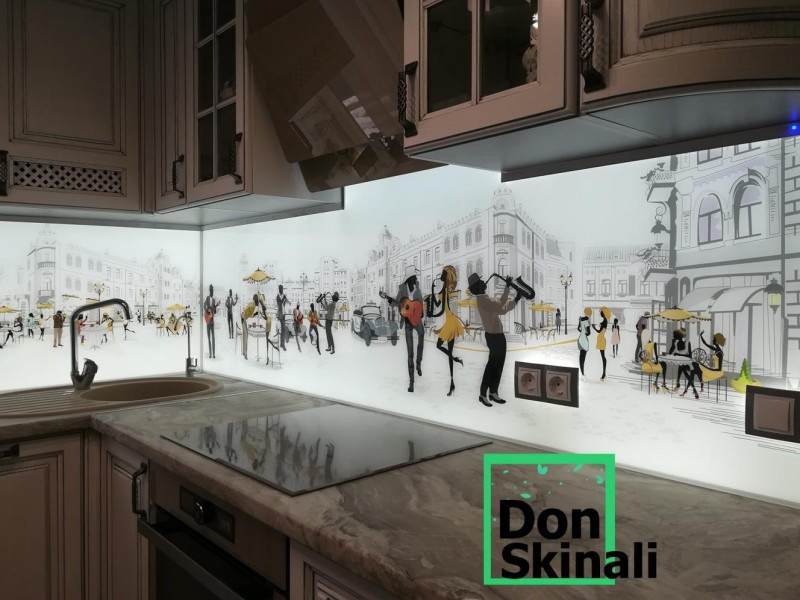 Кухонные фартуки