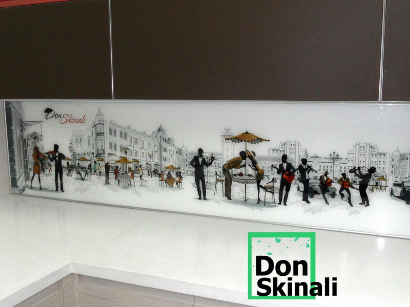 Кухонные фартуки