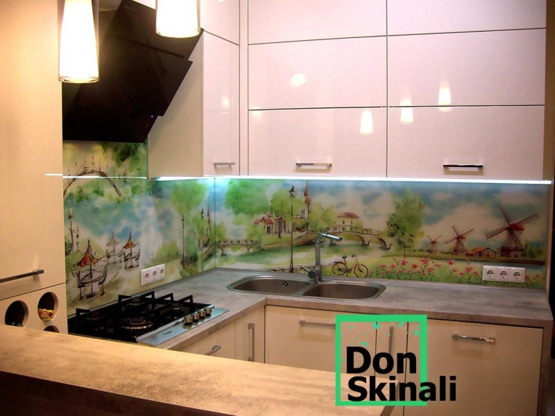 Кухонные фартуки