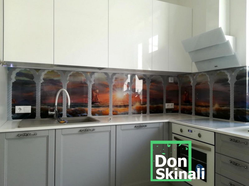 Кухонные фартуки